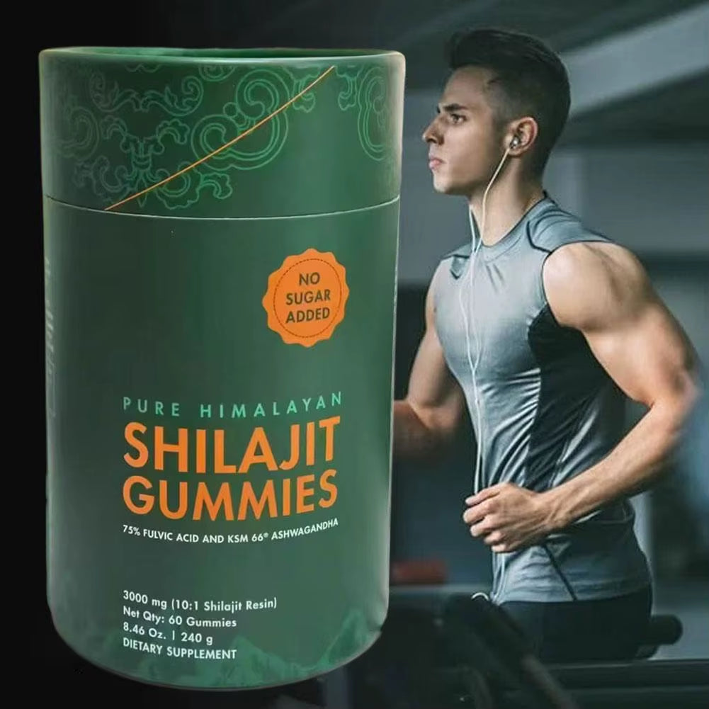 Pure Himalayan Gummies Extract Natural Immune Booster Rich in Nutrients Vitamins Enhanced Beauty anti Aging Health Supplement